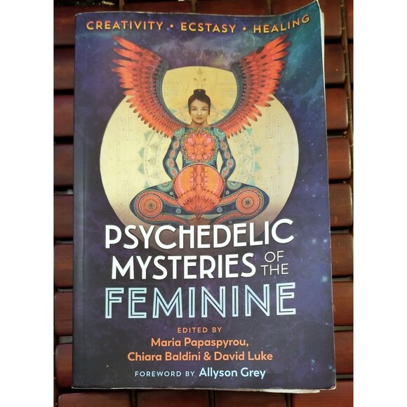 Psychedelic Mysteries of The Feminine Paperback Papaspyrou Baldini & Luke Ed. - Picture 1 of 2